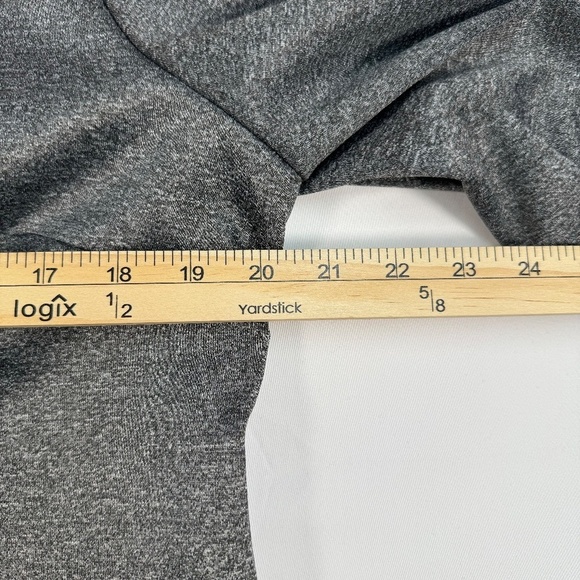 Revolve LDT Balloon Sleeve Mini Dress Womens Plus Sz 14 Dark Grey Pockets Zipper - Picture 5 of 8